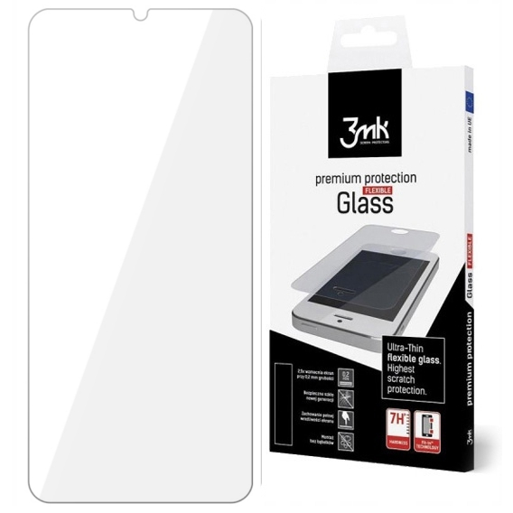 Szkło hybrydowe 3mk Flexible Glass dla Huawei P Smart 2019